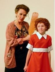 as Miss Hannigan in Annie